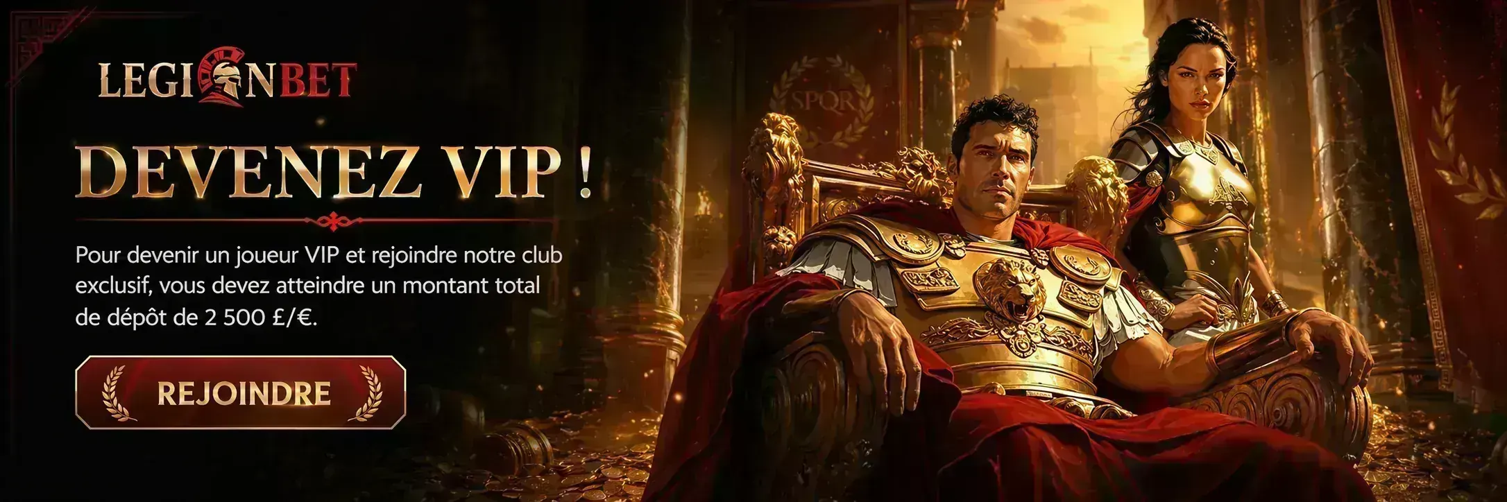 Espace VIP Legionbet Casino France